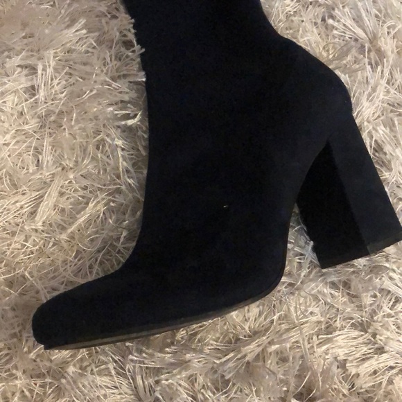 Midnight Thigh high boots - ZARA - Picture 2 of 7